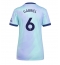 Arsenal Gabriel Magalhaes #6 Derde tenue Dames 2024-25 Korte Mouwen