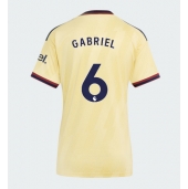 Arsenal Gabriel Magalhaes #6 Derde tenue Dames 2026-27 Korte Mouwen