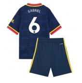 Arsenal Gabriel Magalhaes #6 Uit tenue Kids 2026-27 Korte Mouwen (+ broek)