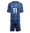 Arsenal Gabriel Martinelli #11 Uit tenue Kids 2025-26 Korte Mouwen (+ broek)