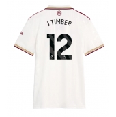 Arsenal Jurrien Timber #12 Derde tenue Dames 2025-26 Korte Mouwen