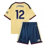 Arsenal Jurrien Timber #12 Derde tenue Kids 2026-27 Korte Mouwen (+ broek)