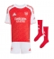 Arsenal Jurrien Timber #12 Thuis tenue Kids 2025-26 Korte Mouwen (+ broek)