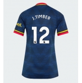 Arsenal Jurrien Timber #12 Uit tenue Dames 2026-27 Korte Mouwen