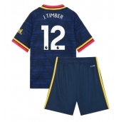 Arsenal Jurrien Timber #12 Uit tenue Kids 2026-27 Korte Mouwen (+ broek)