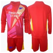 Arsenal Keeper Uit tenue Kids 2024-25 Lange Mouwen (+ broek)