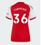 Arsenal Martin Zubimendi #36 Thuis tenue Dames 2026-27 Korte Mouwen