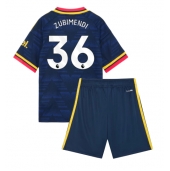 Arsenal Martin Zubimendi #36 Uit tenue Kids 2026-27 Korte Mouwen (+ broek)