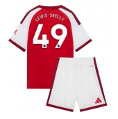 Arsenal Myles Lewis-Skelly #49 Thuis tenue Kids 2026-27 Korte Mouwen (+ broek)