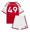 Arsenal Myles Lewis-Skelly #49 Thuis tenue Kids 2026-27 Korte Mouwen (+ broek)