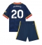 Arsenal Noni Madueke #20 Uit tenue Kids 2026-27 Korte Mouwen (+ broek)