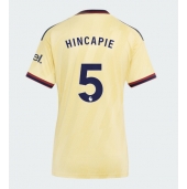 Arsenal Piero Hincapie #5 Derde tenue Dames 2026-27 Korte Mouwen