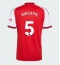 Arsenal Piero Hincapie #5 Thuis tenue 2026-27 Korte Mouwen