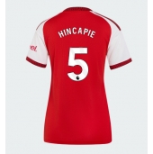 Arsenal Piero Hincapie #5 Thuis tenue Dames 2026-27 Korte Mouwen