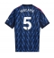 Arsenal Piero Hincapie #5 Uit tenue 2025-26 Korte Mouwen