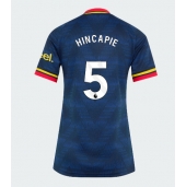 Arsenal Piero Hincapie #5 Uit tenue Dames 2026-27 Korte Mouwen
