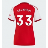 Arsenal Riccardo Calafiori #33 Thuis tenue Dames 2026-27 Korte Mouwen