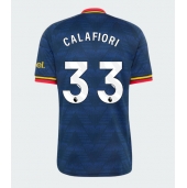 Arsenal Riccardo Calafiori #33 Uit tenue 2026-27 Korte Mouwen