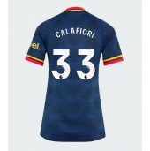 Arsenal Riccardo Calafiori #33 Uit tenue Dames 2026-27 Korte Mouwen