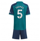 Arsenal Thomas Partey #5 Derde tenue Kids 2023-24 Korte Mouwen (+ broek)