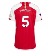 Arsenal Thomas Partey #5 Thuis tenue Dames 2023-24 Korte Mouwen