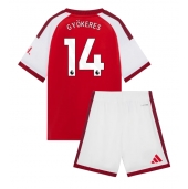 Arsenal Viktor Gyokeres #14 Thuis tenue Kids 2026-27 Korte Mouwen (+ broek)