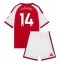 Arsenal Viktor Gyokeres #14 Thuis tenue Kids 2026-27 Korte Mouwen (+ broek)