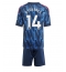 Arsenal Viktor Gyokeres #14 Uit tenue Kids 2025-26 Korte Mouwen (+ broek)