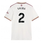 Arsenal William Saliba #2 Derde tenue 2025-26 Korte Mouwen