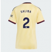 Arsenal William Saliba #2 Derde tenue Dames 2026-27 Korte Mouwen