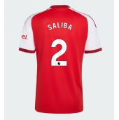 Arsenal William Saliba #2 Thuis tenue 2026-27 Korte Mouwen