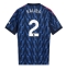 Arsenal William Saliba #2 Uit tenue 2025-26 Korte Mouwen