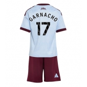Aston Villa Alejandro Garnacho #17 Derde tenue Kids 2026-27 Korte Mouwen (+ broek)
