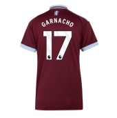 Aston Villa Alejandro Garnacho #17 Thuis tenue Dames 2026-27 Korte Mouwen