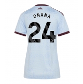 Aston Villa Amadou Onana #24 Derde tenue Dames 2026-27 Korte Mouwen