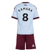 Aston Villa Boubacar Kamara #8 Derde tenue Kids 2026-27 Korte Mouwen (+ broek)