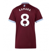 Aston Villa Boubacar Kamara #8 Thuis tenue Dames 2026-27 Korte Mouwen