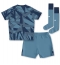 Aston Villa Derde tenue Kids 2023-24 Korte Mouwen (+ broek)