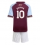 Aston Villa Emiliano Buendia #10 Thuis tenue Kids 2025-26 Korte Mouwen (+ broek)