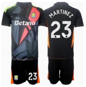 Aston Villa Emiliano Martinez #23 Keeper Uit tenue Kids 2024-25 Korte Mouwen (+ broek)