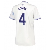Aston Villa Ezri Konsa #4 Derde tenue Dames 2025-26 Korte Mouwen