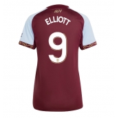 Aston Villa Harvey Elliott #9 Thuis tenue Dames 2025-26 Korte Mouwen