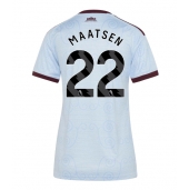 Aston Villa Ian Maatsen #22 Derde tenue Dames 2026-27 Korte Mouwen