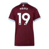 Aston Villa Ibrahim Mbaye #19 Thuis tenue Dames 2026-27 Korte Mouwen