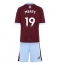 Aston Villa Ibrahim Mbaye #19 Thuis tenue Kids 2026-27 Korte Mouwen (+ broek)