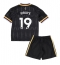 Aston Villa Ibrahim Mbaye #19 Uit tenue Kids 2026-27 Korte Mouwen (+ broek)