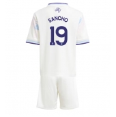 Aston Villa Jadon Sancho #19 Derde tenue Kids 2025-26 Korte Mouwen (+ broek)