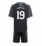 Aston Villa Jadon Sancho #19 Uit tenue Kids 2025-26 Korte Mouwen (+ broek)