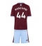 Aston Villa Johan Manzambi #44 Thuis tenue Kids 2026-27 Korte Mouwen (+ broek)