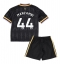 Aston Villa Johan Manzambi #44 Uit tenue Kids 2026-27 Korte Mouwen (+ broek)